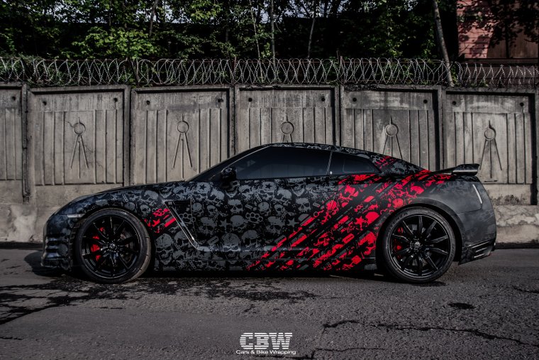 Nissan GTR r35 винил