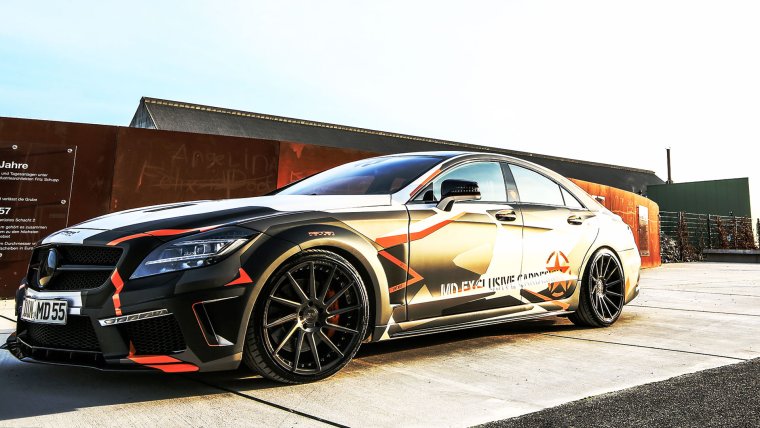 Мерседес CLS 63 винил