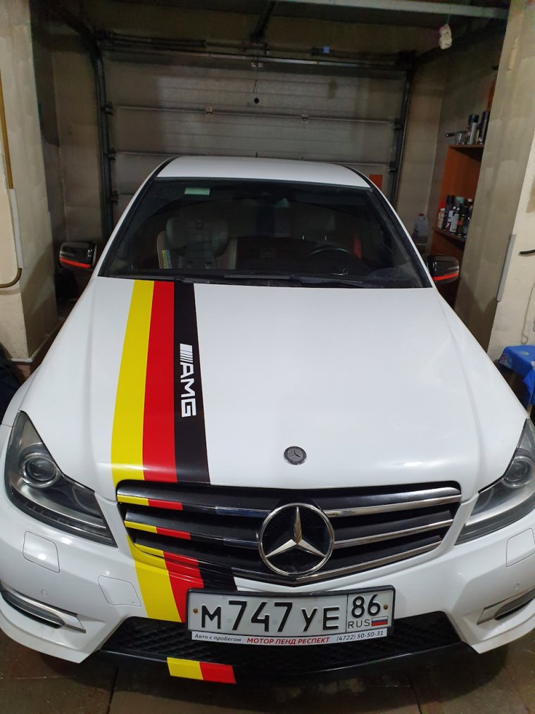 Мерседес w204 полосы