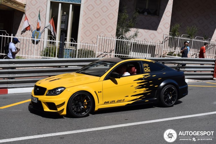 Mercedes AMG c63 Coupe Vinyl