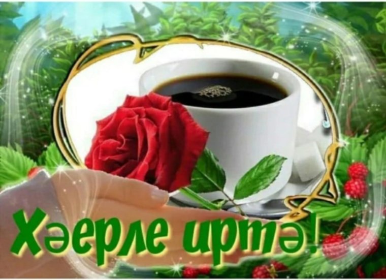 Пожелания с добрым утром на татарском языке