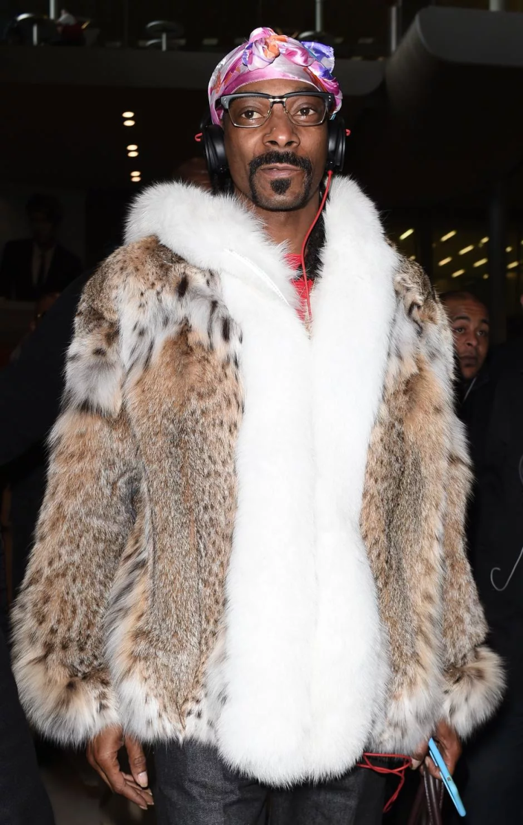 Снуп дог в шубе