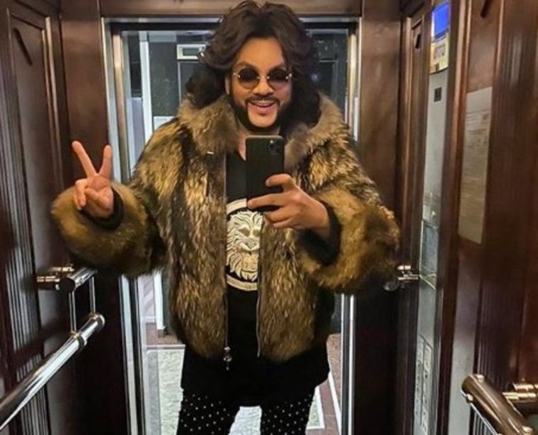 Филипп Киркоров в шубе