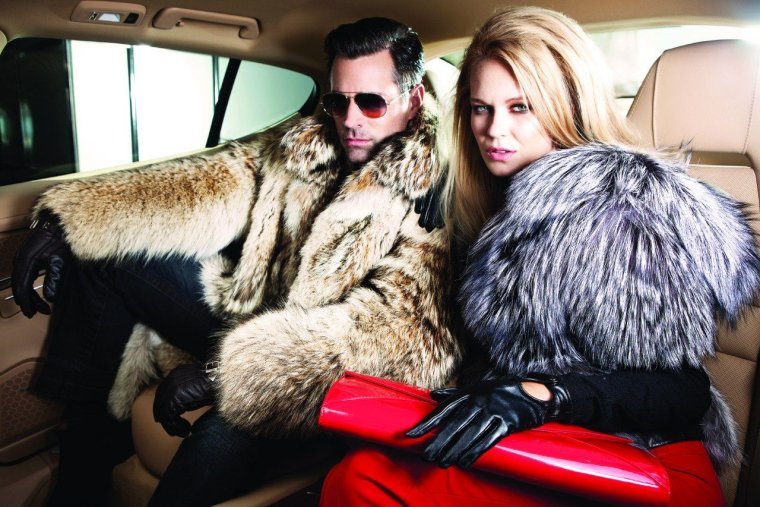 Брутальные мужские шубы