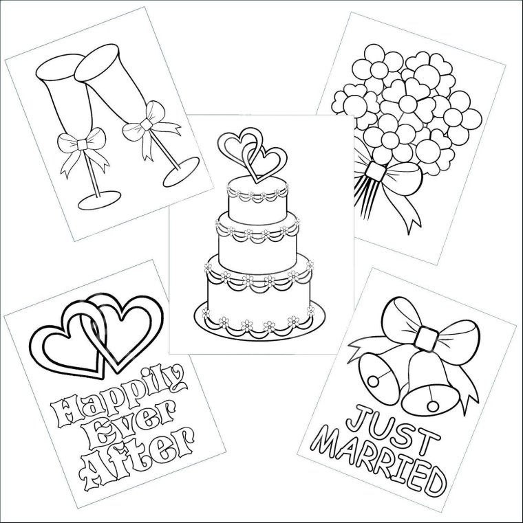 Мультяшная свадьба