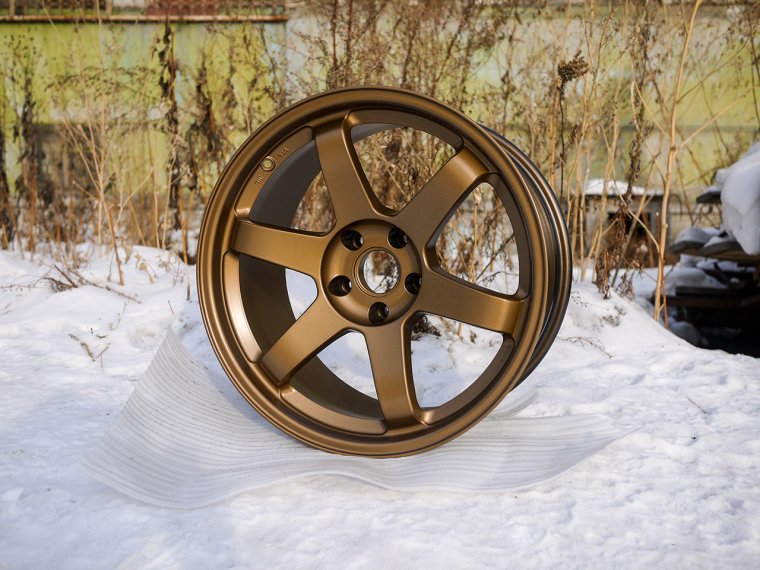 Золотые матовые диски slik