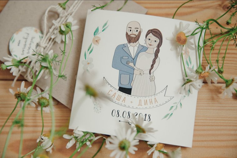 Плакат для молодоженов на свадьбу