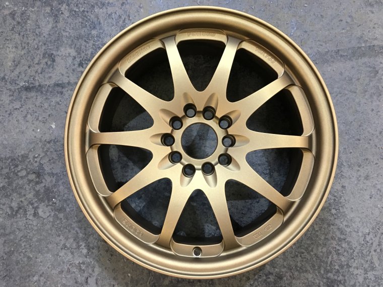 Диски матовая бронза