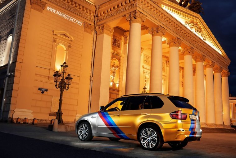 БМВ Давидыча х5 Золотая