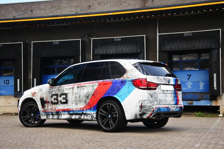 Винил на БМВ х5 е70