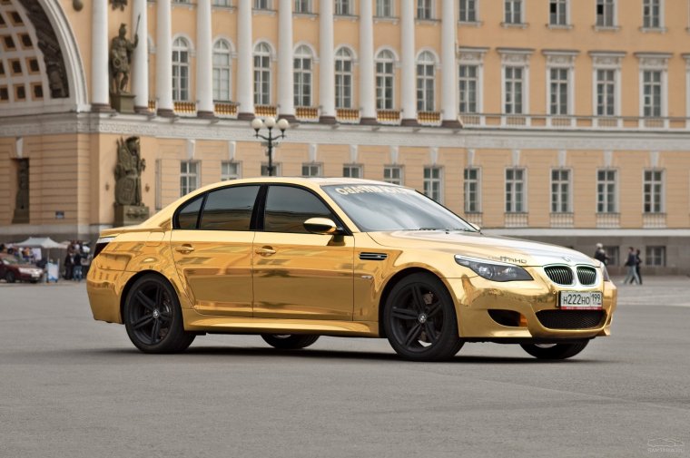 BMW m5 e60 Золотая Давидыча