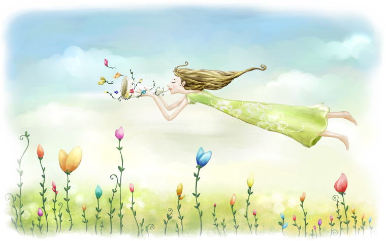 Добрые пожелания с бабочками