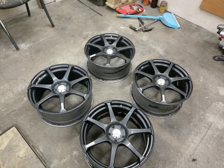 Диски цвет графит хром матовый