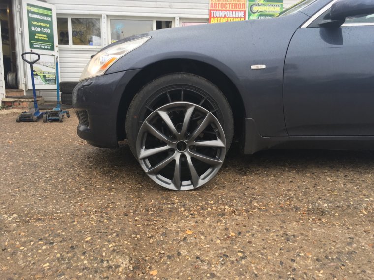 Диски темный графит глянец