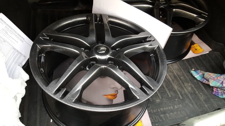 Порошковая краска хром