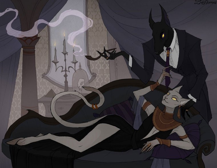 Бастет и Сехмет