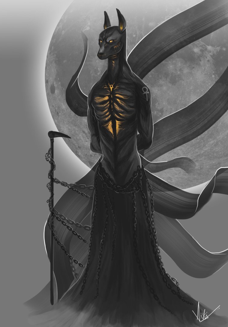 Инпут богиня древнего Египта