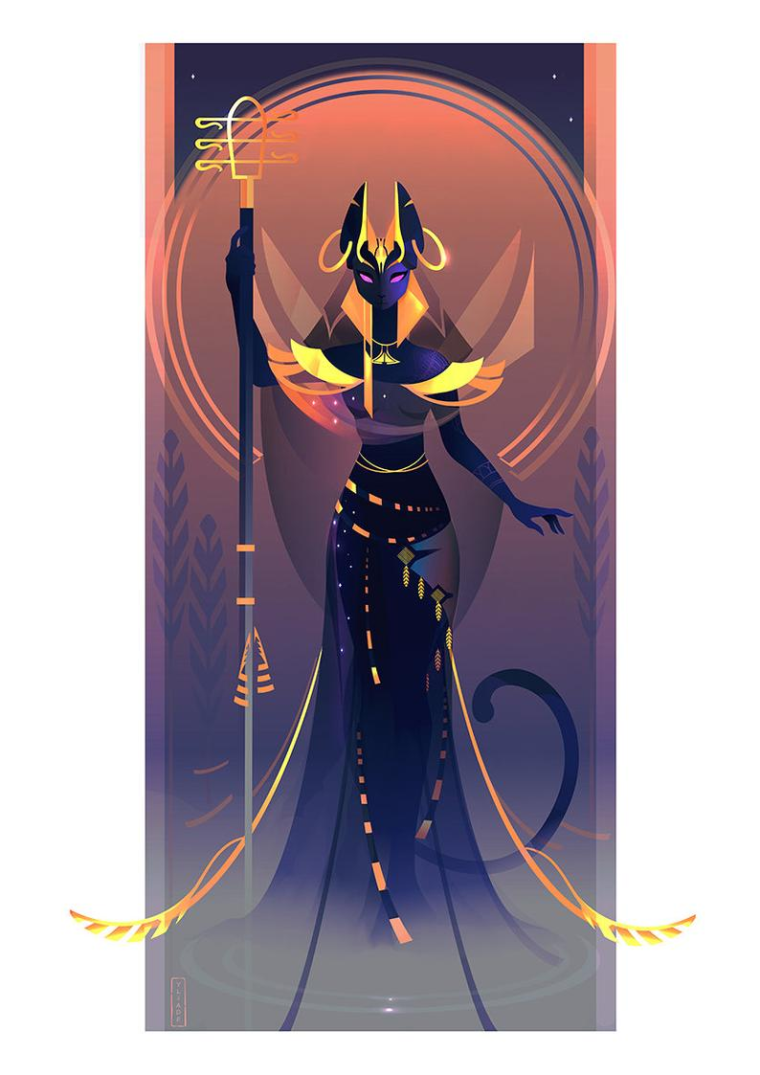 Египетские боги Бастет богиня