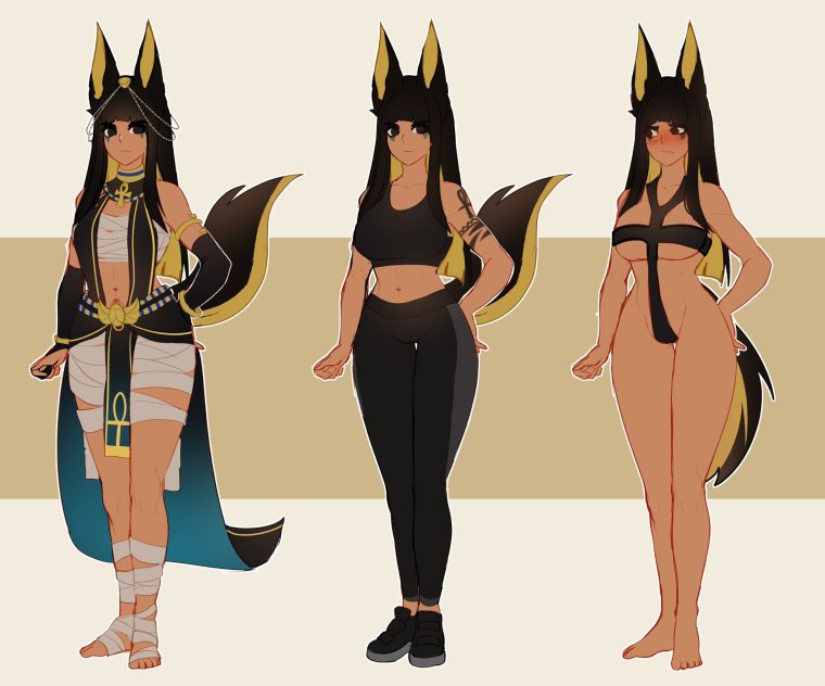 Анубис и Бастет