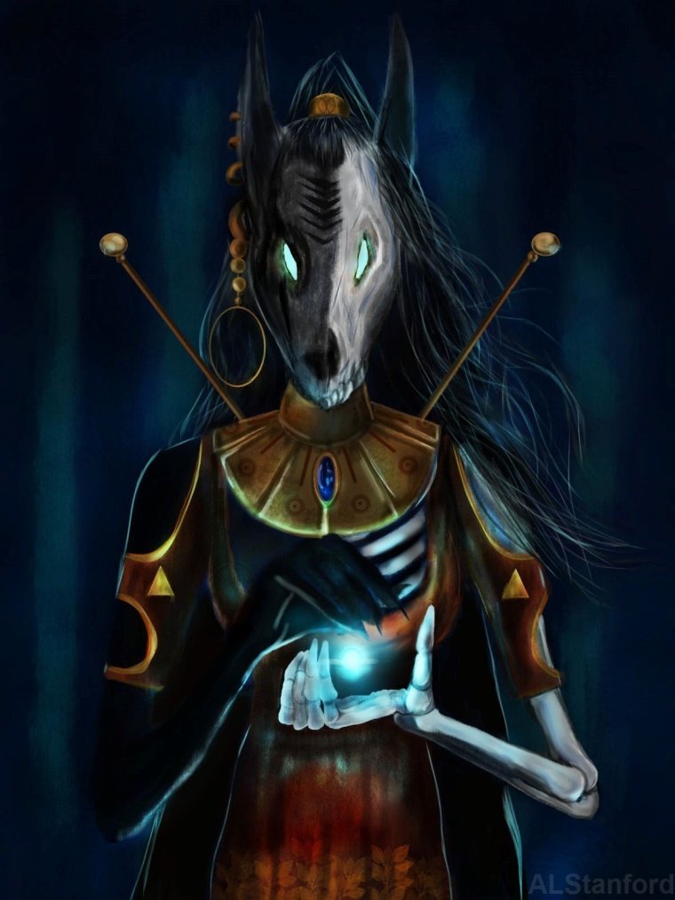 Бастет богиня Египта арт