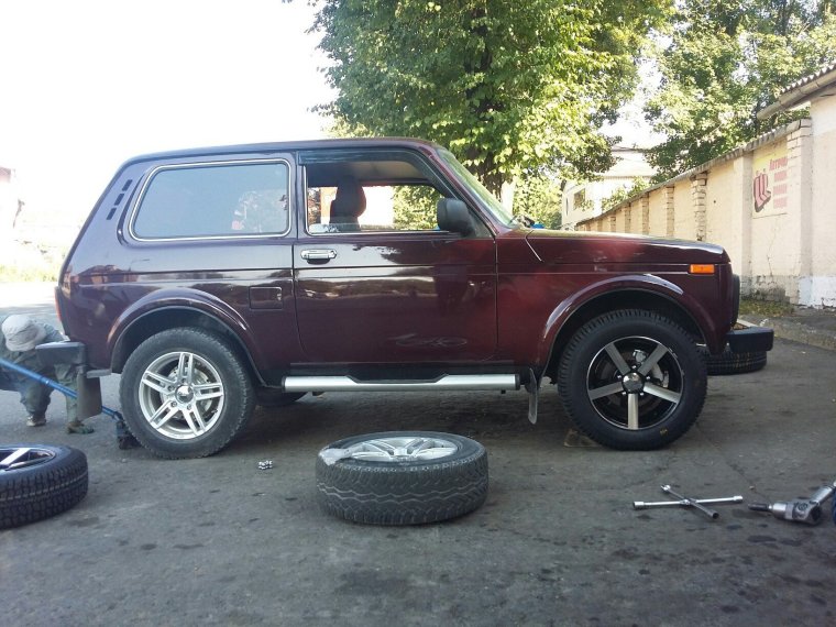 Диски КИК на ниву r16