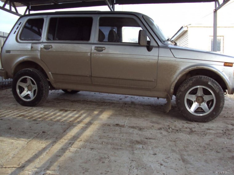 Нива литье r16 серый