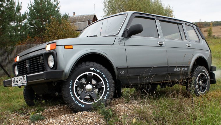 Нива 4х4 на дисках КИК