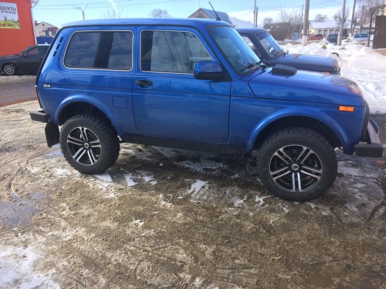 КИК Палладика r16 на Ниве