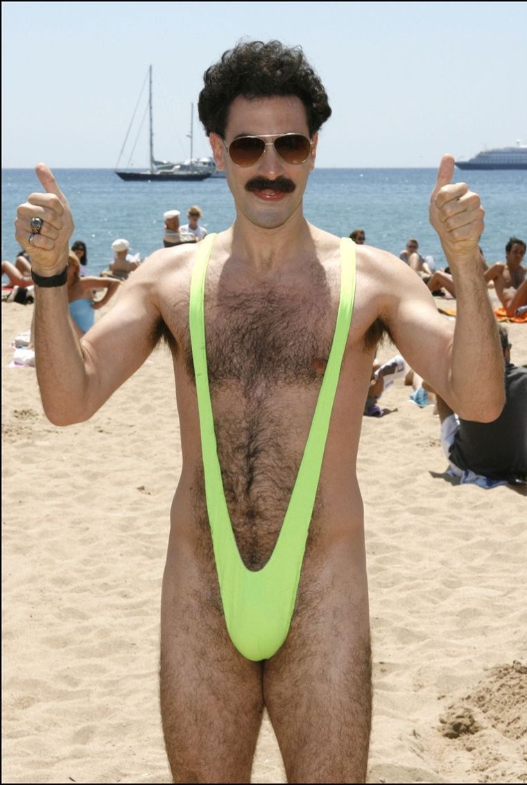 Саша Барон Коен в купальнике