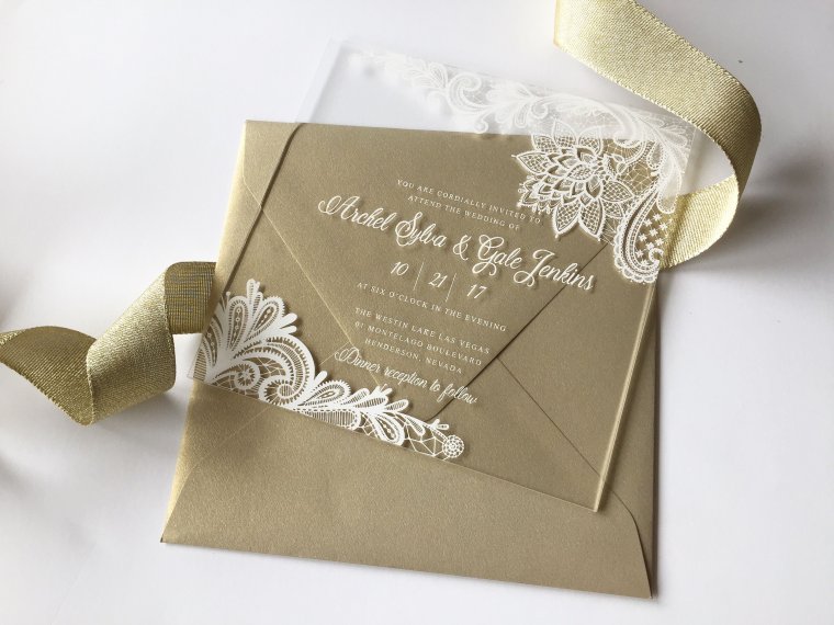 Приглашение на свадьбу в итальянском стиле