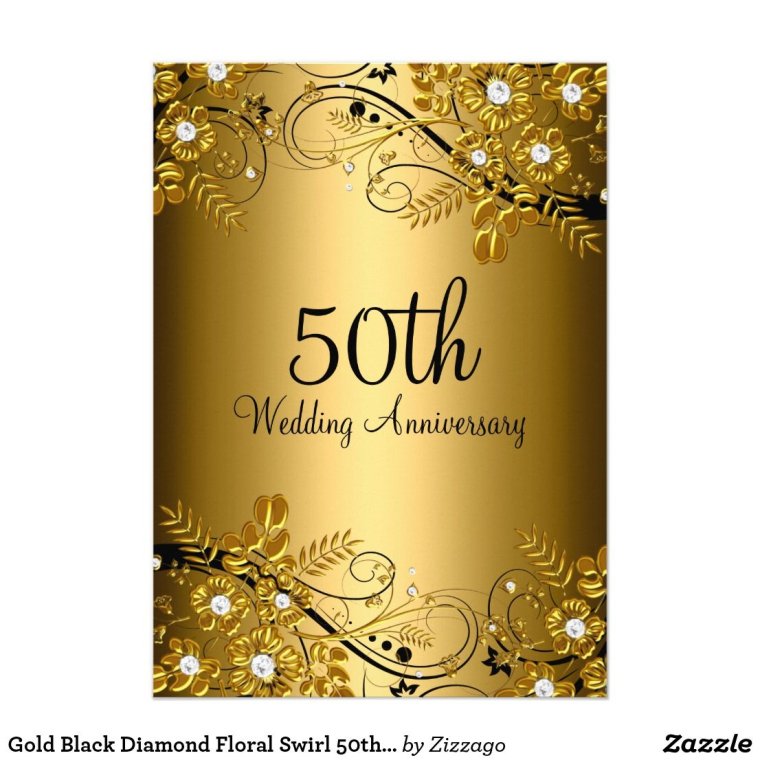 Приглашение на 50 лет свадьбы