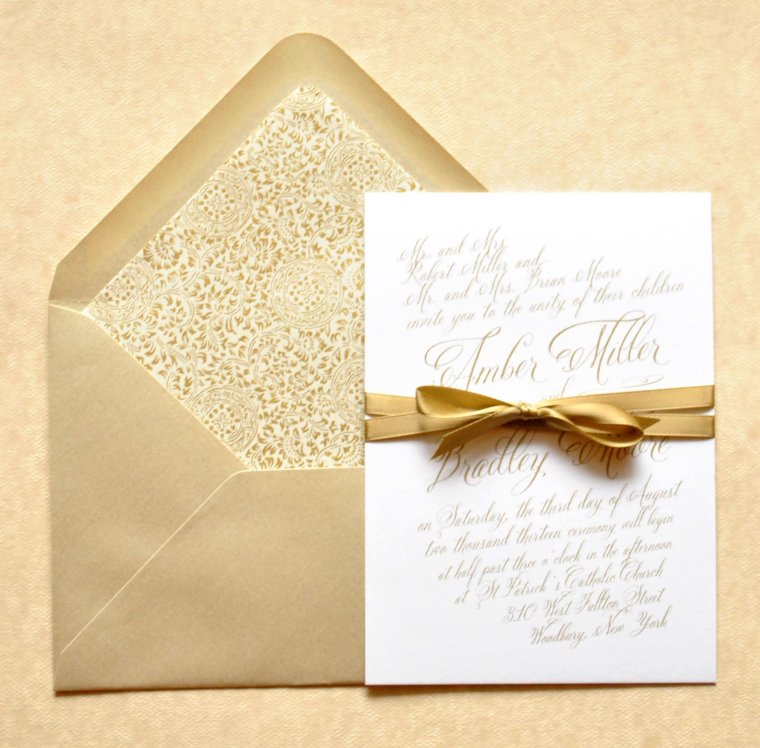 Sweet Wedding пригласительные