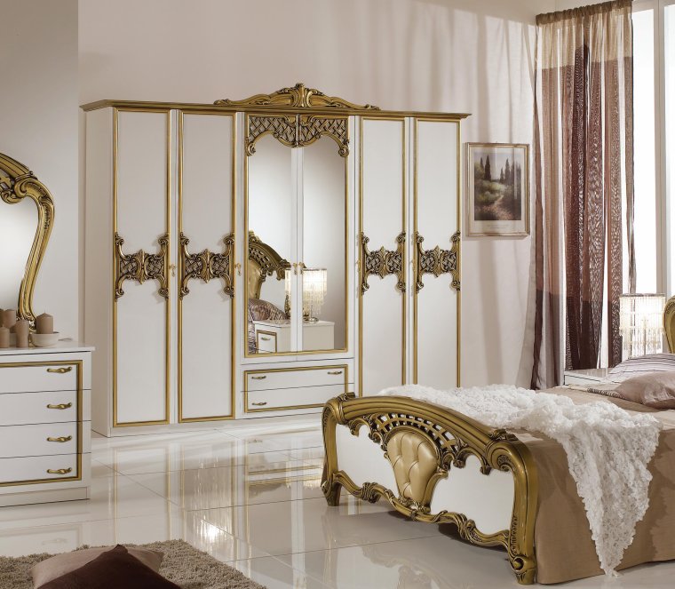 Шкаф 6ти дверный Стефани