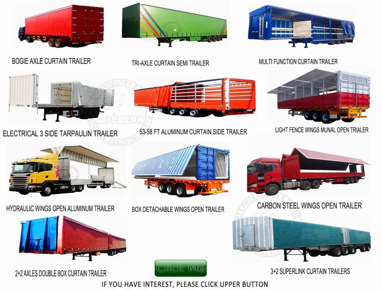 Типы прицепов для фур
