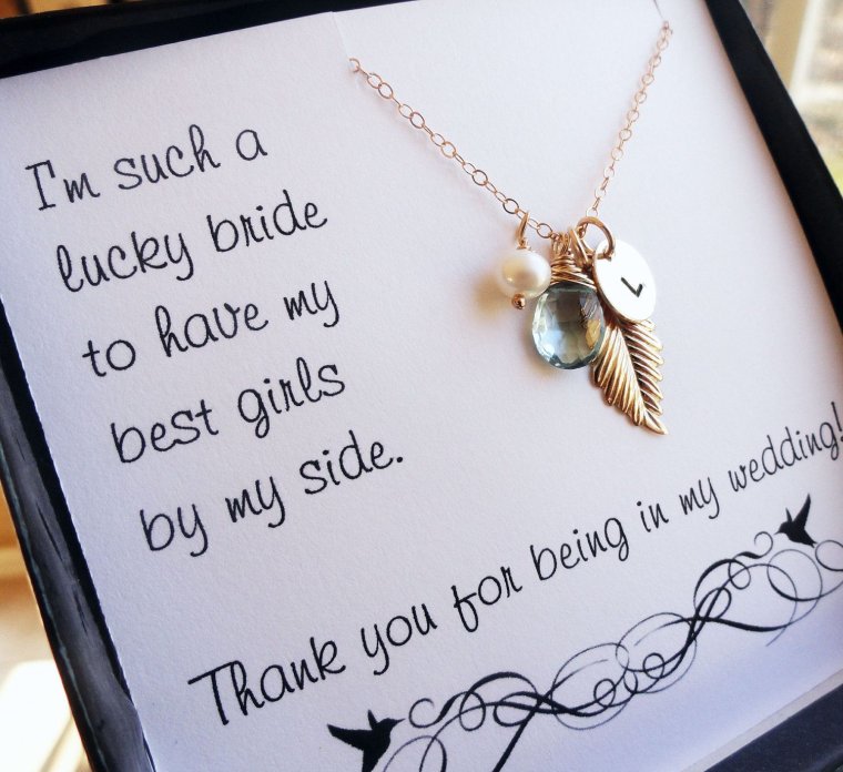 A Bride with the small Box