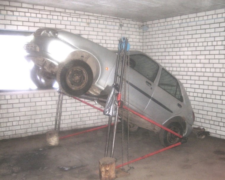 Подъемник эстакада для автомобиля