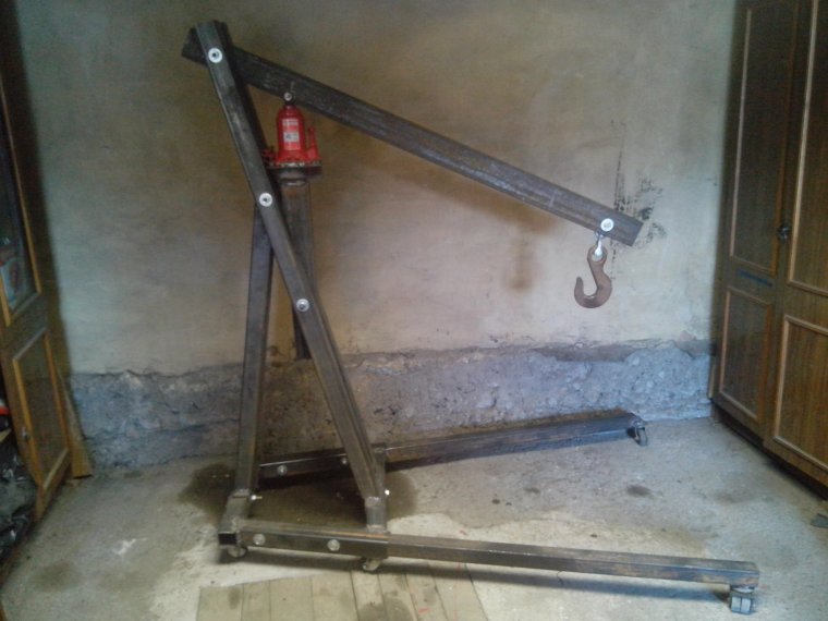 Кран для снятия двигателя ВАЗ 2112