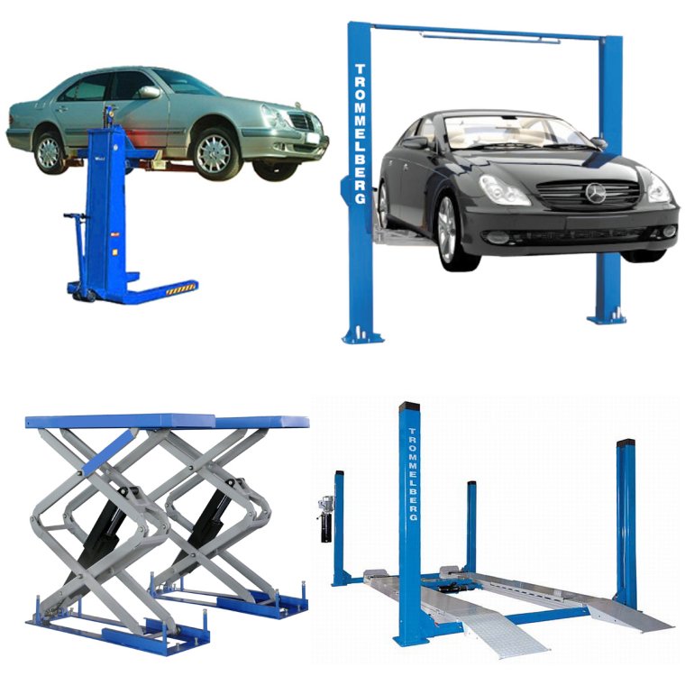 Самодельный подъемник для автомобиля в гараж