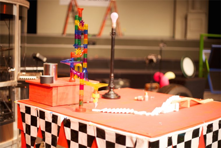 Машина Голдберга чертежи