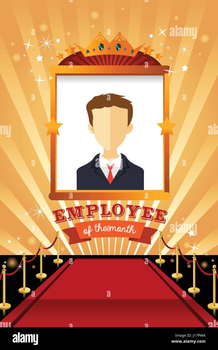 Работник года рамка