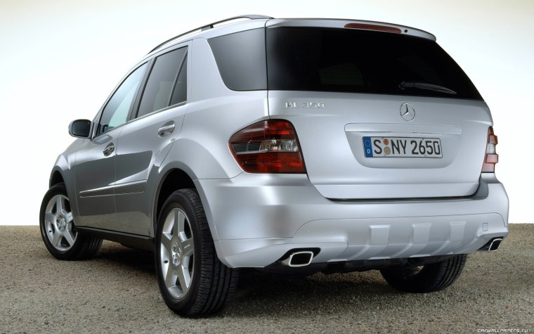 Mercedes Benz ml350 сзади