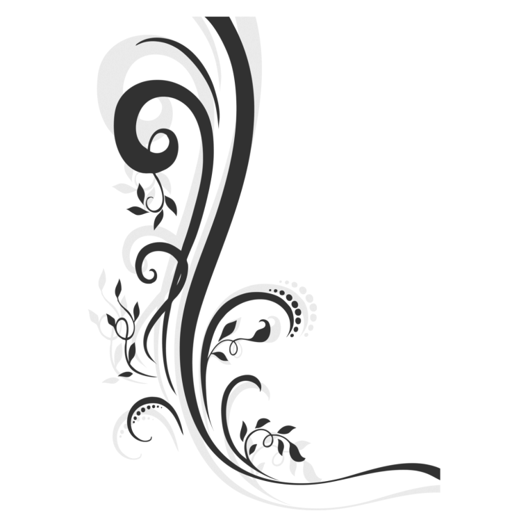 Красивые угловые вензеля