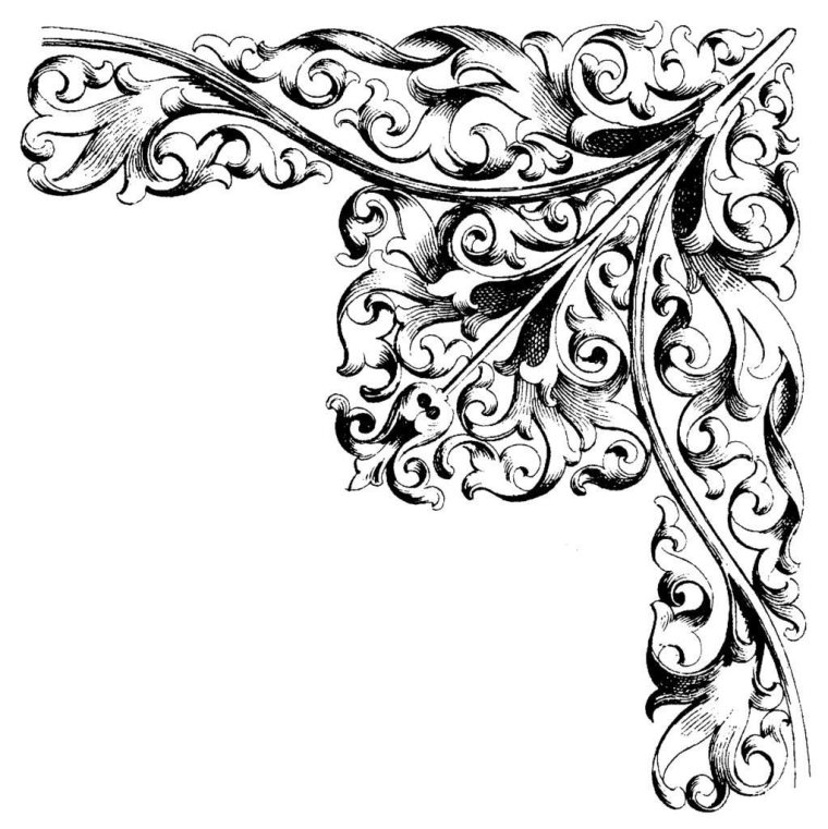 Угловой узор