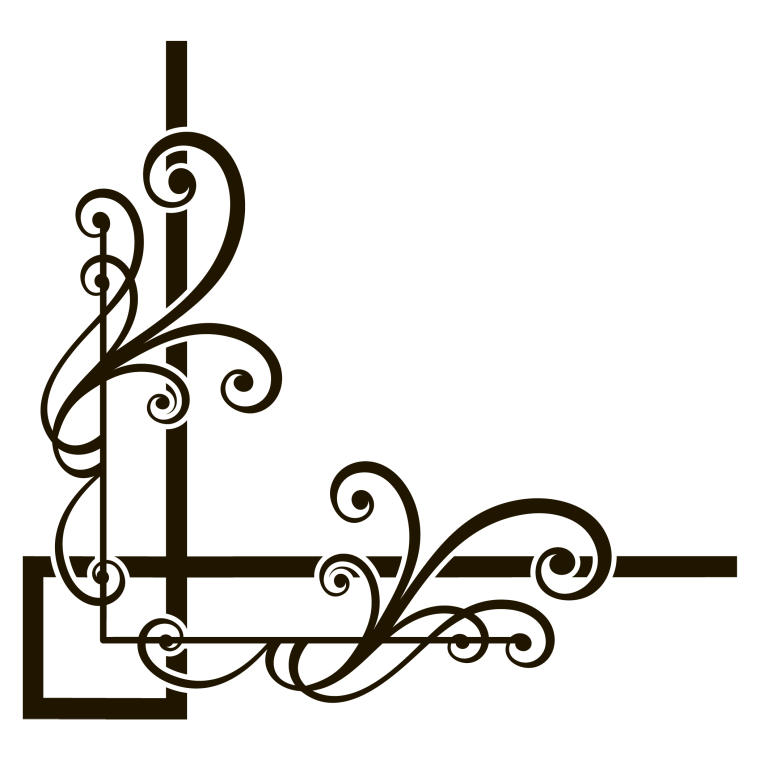 Узорные уголки