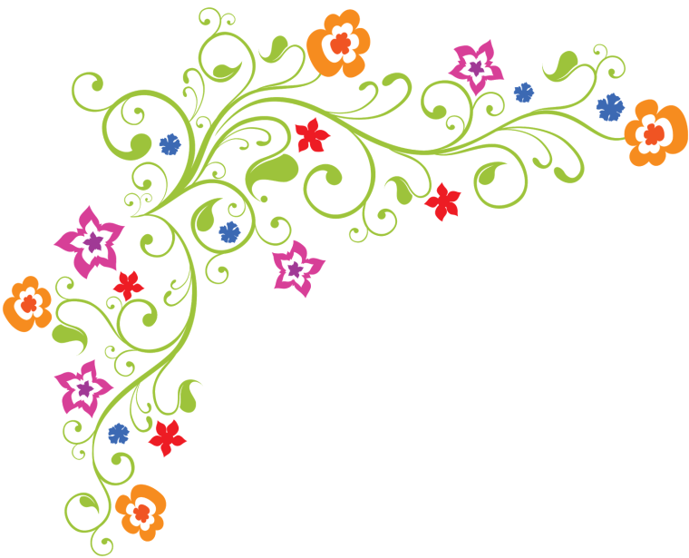 Узор цветочный угловой