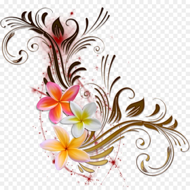 Цветочный узор