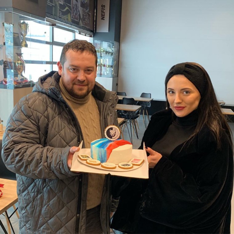 Жена Эрика Давидовича Моника