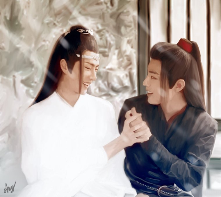 Сяо Чжан и Ван ибо вместе