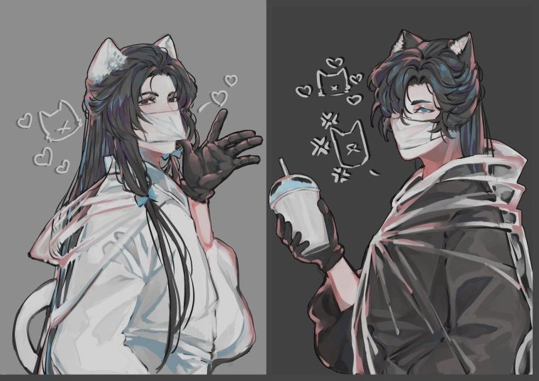 Хаски и его белый кот шицзунь новелла