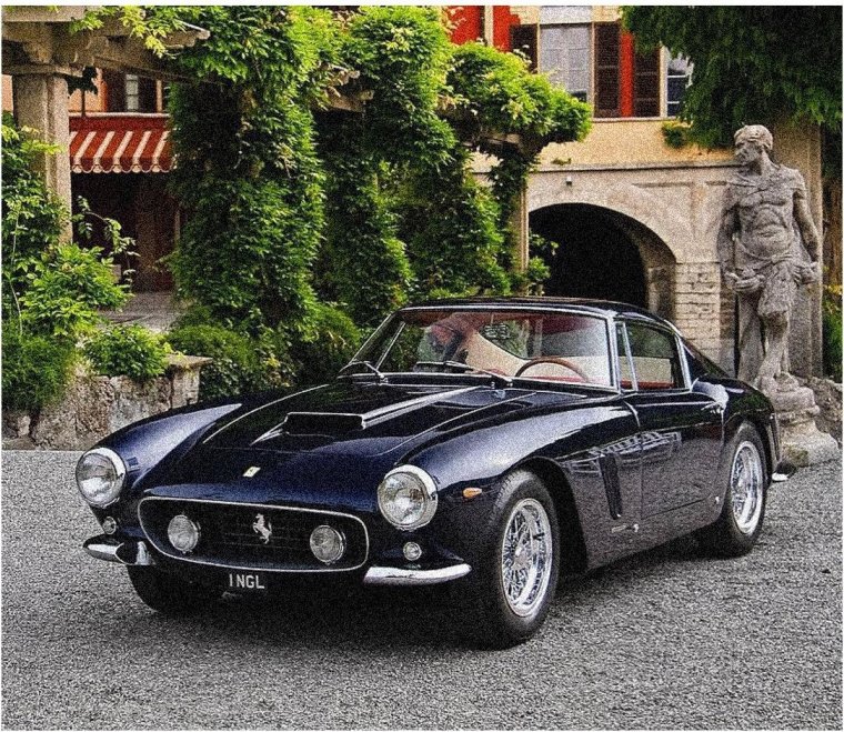 Старый Мерседес 300sl